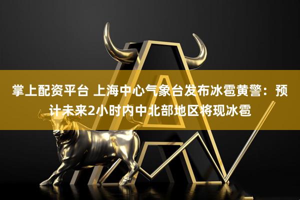 掌上配资平台 上海中心气象台发布冰雹黄警：预计未来2小时内中北部地区将现冰雹